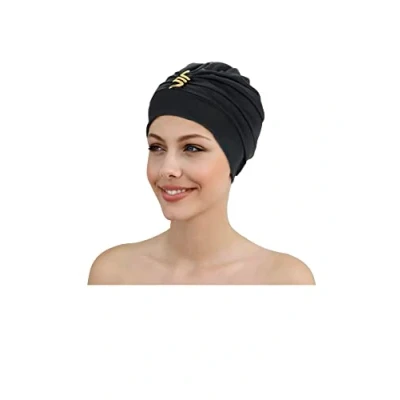 Abbildung von Fashy Exklusive Badehaube mit Schlangen Accessoire, schwarz, 3483 20