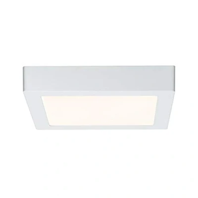 Abbildung von Paulmann 70645 LED Panel Lunar eckig 225x225mm 15,4W 230V Weiß matt Alu Deckenaufbauleuchte Deckenleuchte Deckenlampe