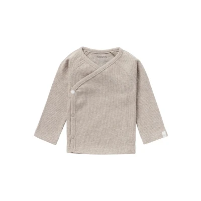 Abbildung von Noppies Langarm Nanyuki Langarmshirt Taupe melange für Kinder, Größe: 44,