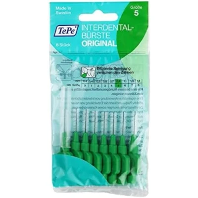 Abbildung von TePe Interdentalbürsten Original grün, 0.8 mm, 8 Stück