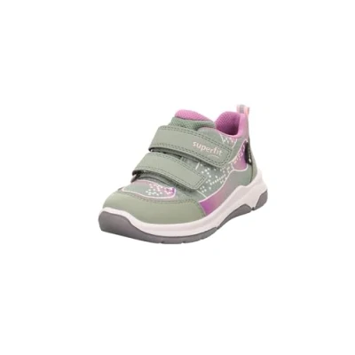 Abbildung von Superfit Cooper Sneaker low für Kinder, Größe: 27, Hellgrün lila Schuhe