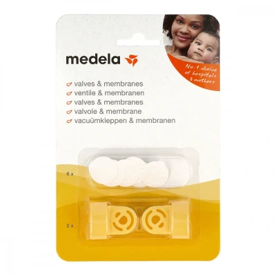 Abbildung von Medela 2 Ventile und 6 Membrane