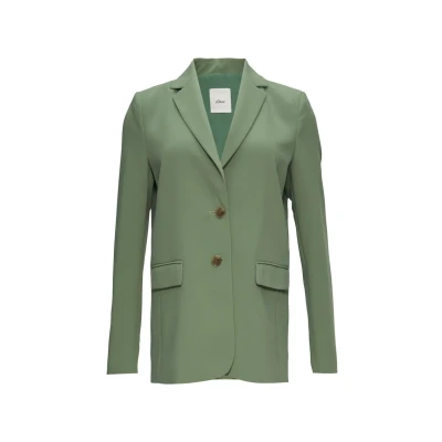 Abbildung von s.Oliver Black Label MIT Reverskragen Blazer, Damen, Größe: 40, Helles olivgrün
