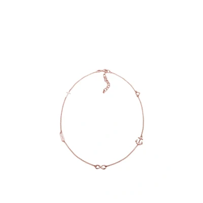 Abbildung von Elli Infinity LOVE Anchor Halskette Rosegoldcoloured, Damen, Größe: 40, Rosegold coloured
