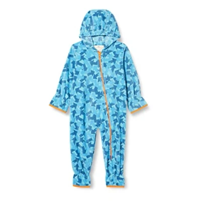 Abbildung von Playshoes Unisex Kinder Fleece Overall Jumpsuit, Pfeile, 68