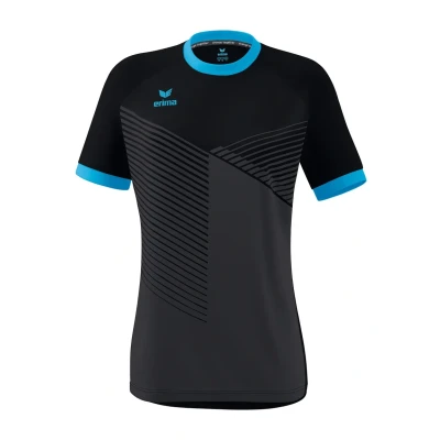 Abbildung von Erima Damen Mantua Trikot (6132312), schwarz/Curacao, 44