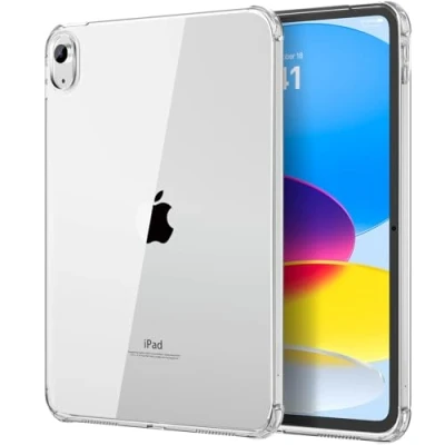 Abbildung von MoKo Hülle Kompatibel mit iPad 10. Generation 2022, 10,9 Zoll, Kratzfest Klare Schutzhülle Dünne Cover Stoßfester Schlagfestigkeit Tablet Hülle, Transparent