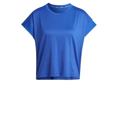 Abbildung von adidas Performance Studio Sport Tshirt, Damen, Größe: Small, Semi lucid blue grey six