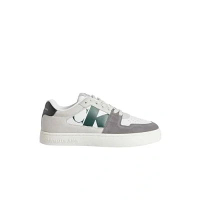 Abbildung von Calvin Klein Jeans Herren Classic Cupsole NBS Heritage YM0YM01093 Turnschuhe, Weiß (White/Mushroom/G Palm/Black), 40 EU