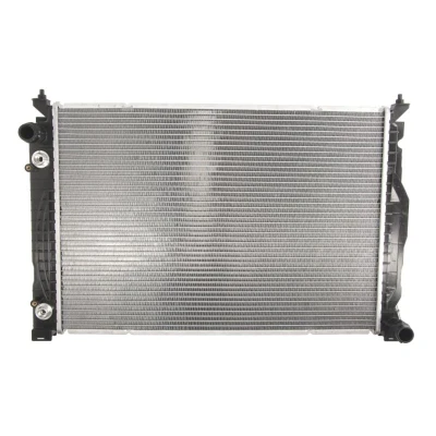 Abbildung von THERMOTEC D7A031TT Kühler, Motorkühlung für Fahrzeuge mit/ohne Klimaanlage 632 438 32 Schalt /optional Automatikgetriebe Kühlrippen gelötet