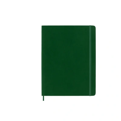 Abbildung von Moleskine Notizbuch XL Kariert Weicher Einband Myrtengrün