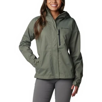 Abbildung von Columbia HIKEBOUND Jacket Hardshelljacke, Damen, Größe: XL, Stone green