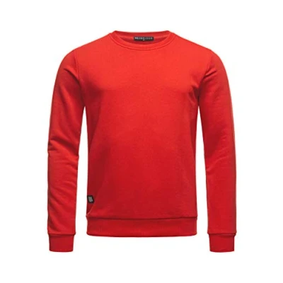 Abbildung von Red Bridge Herren Crewneck Sweatshirt Pullover Premium Basic,Rot ii,XL