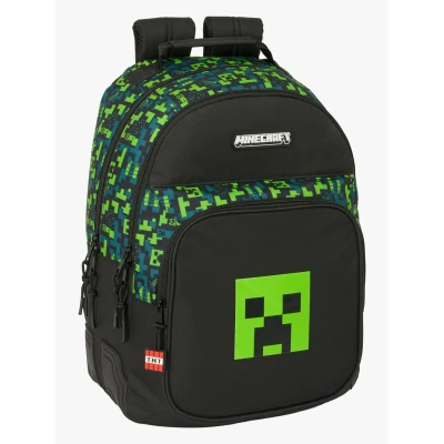 Abbildung von Minecraft TNT Schulrucksack für Kinder, ideal Kinder verschiedener Altersgruppen, bequem und vielseitig, Qualität Widerstandsfähigkeit, 32 x 15 42 cm, bunt, M, Casual