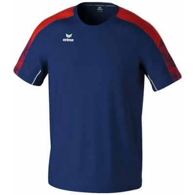 Abbildung von Erima Unisex Kinder EVO Star leichtes T Shirt (1082404), New Navy/rot, 152