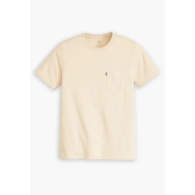 Abbildung von Levi&#039;s Classic TEE Tshirt basic, Herren, Größe: Small, Fog slub