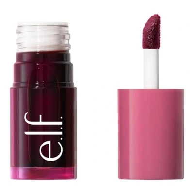 Abbildung von e.l.f. Sheer For It Blush Tint, vielseitiger Lippen und Wangen für einen natürlichen, langanhaltenden Farbkick, vegan tierversuchsfrei, Plums Up