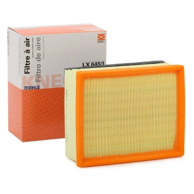 Abbildung von MAHLE ORIGINAL LX 645/1 Luftfilter 90,3 170, 170,0 205,0 Filtereinsatz BMW: 3 Saloon, X3, VOLKSWAGEN: GOLF 6, Tiguan I, 3, SEAT: Leon III ST