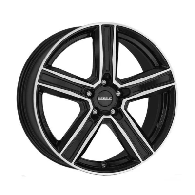 Abbildung von DEZENT 5 loch 19Zoll 112mm Alufelge kg dark schwarz TKG9L8BP29E Felge 8.5Zoll 29mm 66.6mm AUDI: A4 B9 Avant, A6 C7 Avant