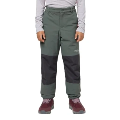 Abbildung von Jack Wolfskin Outdoorhose für Kinder, Größe: 140, Slate green