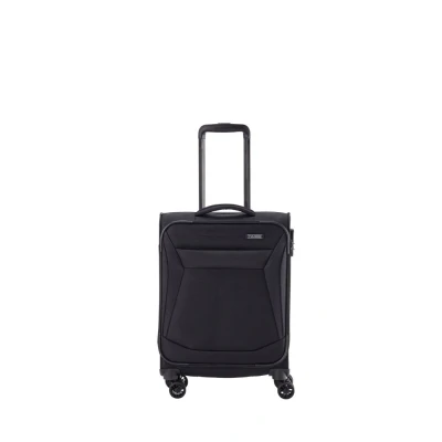Abbildung von Travelite Chios Trolley S 55 Schwarz Koffer mit 4 Rollen Weichgepäck