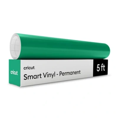 Abbildung von Cricut Smart Vinyl Permanent, Grasgrün 33 cm x 152,4 Großpackung