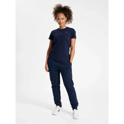 Abbildung von Hummel Hmlcourt Tshirt print, Damen, Größe: 38, Blau
