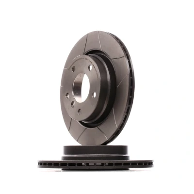 Abbildung von BREMBO MAX LINE 09.7702.75 Bremsscheibe 294 19 5 innenbelüftet, geschlitzt beschichtet hochgekohlt mit Schrauben BMW: 3 Touring, Compact, Saloon