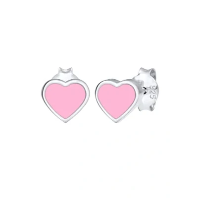 Abbildung von Elli Hearts Ohrringe für Kinder, Größe: One Size, Rose