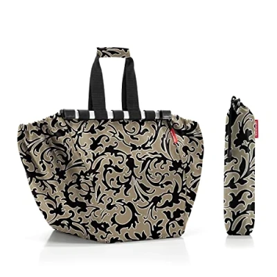 Abbildung von reisenthel easyshoppingbag Vielseitiger Shopper Im praktischen Design zum Zusammenrollen, Couleur:Baroque Marble