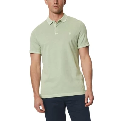 Abbildung von Marc O&#039;Polo Kurzarmshaped Poloshirt, Herren, Größe: Small, Rainee