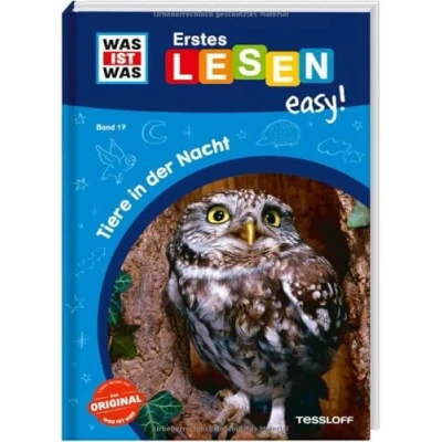 Abbildung von WAS IST Erstes Lesen easy! Band 17. Tiere in der Nacht / für den Lesestart Lesestufe 1 Spannende Texte Leseanfängerinnen und Leseanfänger