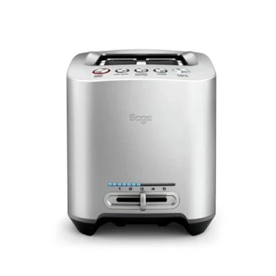 Abbildung von Sage The Smart Toast 2 Scheiben Toaster Gebürstetes Aluminium