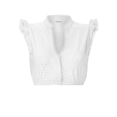 Abbildung von Stockerpoint Damen Oriana Dirndlbluse, Weiß, 36 EU
