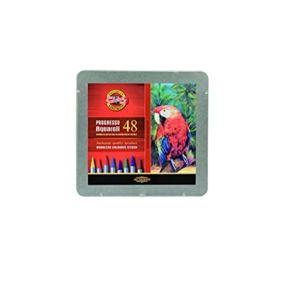 Abbildung von KOH I NOOR Progresso Holzlose Aquarell Buntstifte, 48 Stück
