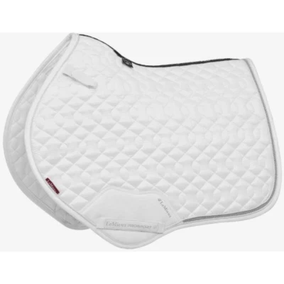 Abbildung von LeMieux Schabracke Crystal Suede Close Contact Weiß L