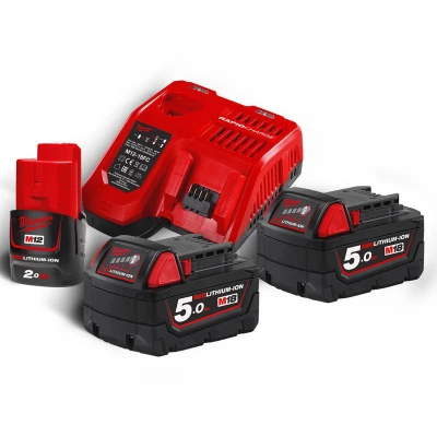 Abbildung von Milwaukee Feul M18 NRG 502 Akku &amp; Schnellladegerät Set [VE: 1 Stk.]