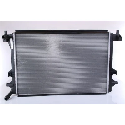 Abbildung von NISSENS 606910 Kühler, Motorkühlung Aluminium 623 411 16 Kühlrippen gelötet SEAT: IBIZA 5