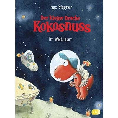 Abbildung von Der kleine Drache Kokosnuss im Weltraum (Die Abenteuer des kleinen Drachen Kokosnuss, Band 17)