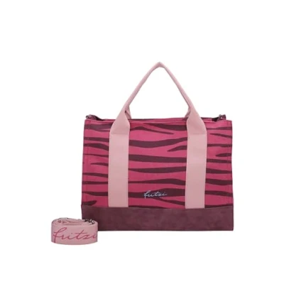 Abbildung von Fritzi aus Preussen Damen Tote Bag Canvas Zebra Pink Shopper
