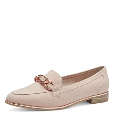 Abbildung von MARCO TOZZI Damen Slipper Elegant Vegan, Beige (Powder), 38 EU