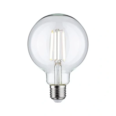 Abbildung von Paulmann 28779 LED Lampe Globe Filament G95 7W Dim to warm 806lm dimmbar Leuchtmittel Klar Goldlicht bis Warmweiß 1800 3000K E27
