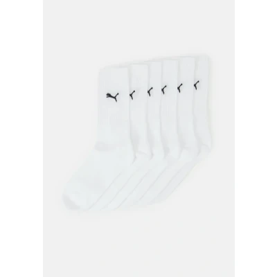 Abbildung von Puma CREW Unisex 6 PACK Sportsocken, Größe: 47 49, White