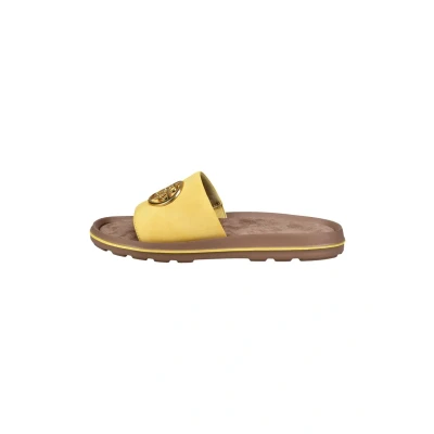 Abbildung von Bugatti Damen Sandaletten, Frauen Sandalen,Sommersandalen,bequem,flach,Sommerschuhe,Freizeitschuhe,offene Schuhe,Yellow (5000),39 EU/EU UK