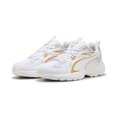 Abbildung von PUMA Unisex MILENIO TECH Sneaker, White Archive Gold WARM White, 41 EU