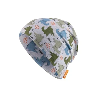 Abbildung von Sterntaler Jungen Beanie Krokodile, Silber, 49 EU