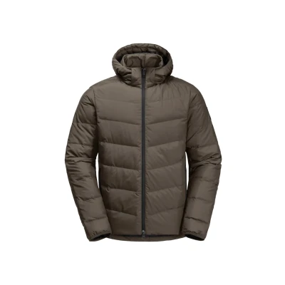 Abbildung von Jack Wolfskin Colonius Daunenjacke, Herren, Größe: Small, Cold coffee