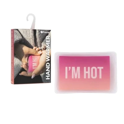 Abbildung von Fisura Originaler Handwärmer I’m hot“. Mini Gel Handwärmer, wiederverwendbar und perfekt für die Hosentasche. Hält Dich bei Outdoor Aktivitäten oder im Alltag warm. 1 Einheit.