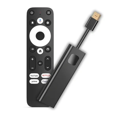 Abbildung von Android TV Stick GD1 4K HDR Smart Streaming Player Box für Fernseher WLAN/WiFi Play Store Chromecast Netflix Prime Video Disney Plus