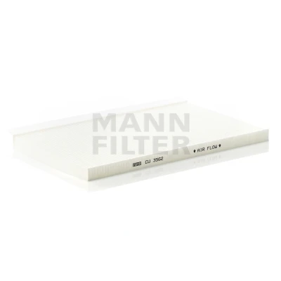 Abbildung von MANN FILTER CU 3562 Innenraumfilter Partikelfilter 343 213 20 AUDI: A6 C4 Saloon, Avant, C5 Avant